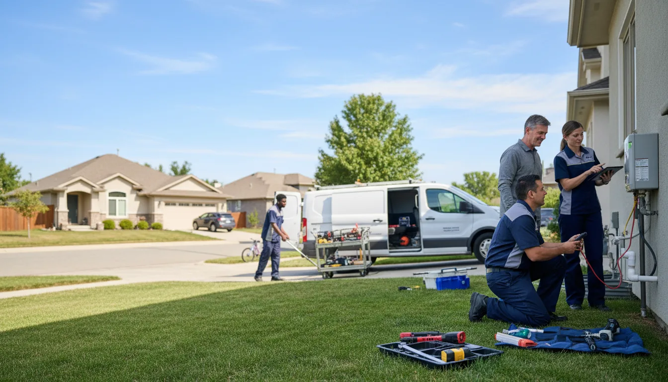 Tankless water heater service in Coalton, OH
